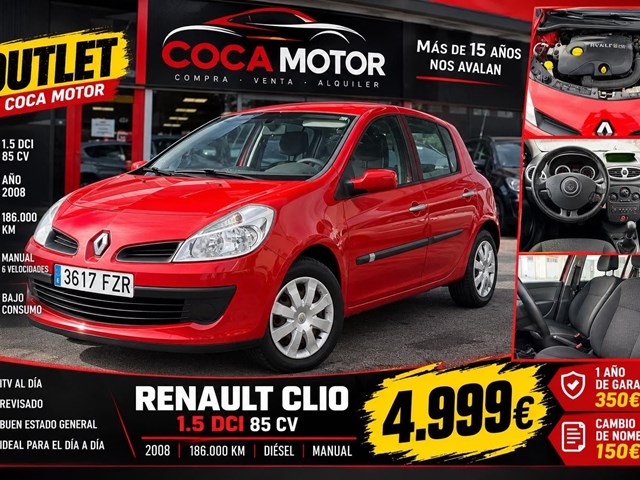 RENAULT CLIO 1.5 dCi 85 CV 